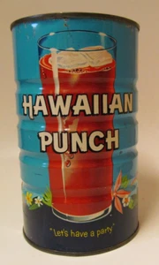 Hawaiian Punch Rosy Red vintage 46 oz. can (1963) - Picture 1 of 9