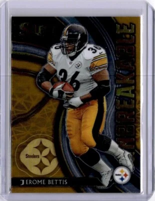 2020 Panini Select Football Jerome Bettis Unbreakable #U12 Pittsburgh Steelers - Image 1 of 2