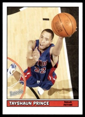 2005-06 Bazooka Tayshaun Prince Detroit Pistons #81 - Image 1 of 2