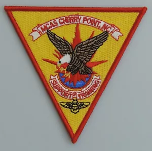 Marine Corps Patch: MCAS CHERRY POINT, NC SUPPORT TRAINING 4" ~ Farbe - Bild 1 von 2