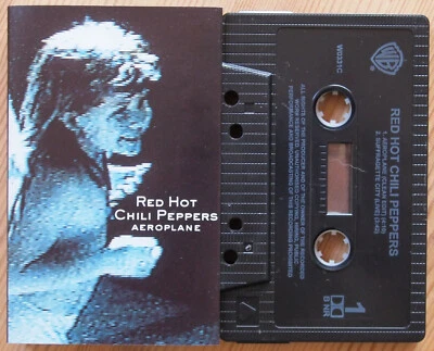 RED HOT CHILI PEPPERS - AEROPLANE (WARNER W0331C) 1995 UK CASSETTE TAPE EX COND! - Image 1 of 3