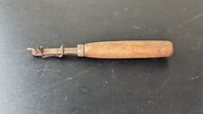 VTG MIDGET wooden handle can opener dated Patent 7-18-1904