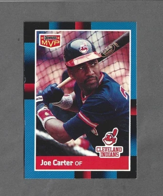 Joe Carter Cleveland Indians 1988 Donruss MVP #BC-9 Free Shipping on 3+ B - Image 1 of 2