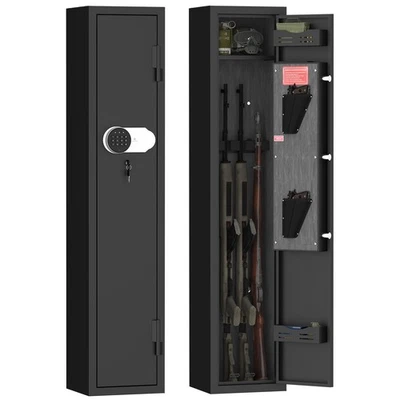 2-3 Gun Safe for Rifles and Pistols, Long Rifle Gun Safes, Fully Assembled - Image 1 of 4