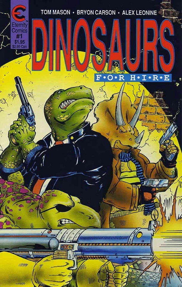 Dinosaurs For Hire (Eternity) #1 FN; Eternity | 1st print - w/Bag+Board - Image 1 of 1