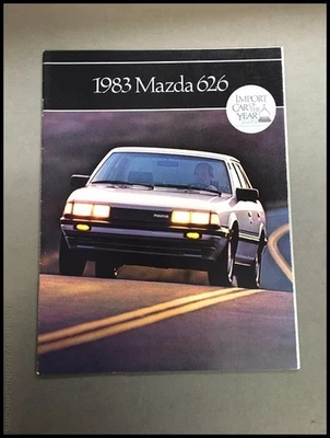 1983 Mazda 626 28-page Vintage Car Sales Brochure Catalog Foto 1 de 4