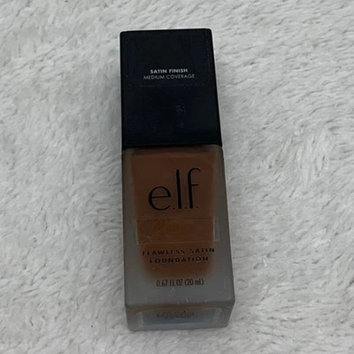 e.l.f. Flawless Satin Foundation 620 Espresso 83120 Cruelty Free Satin Finish - Image 1 of 4
