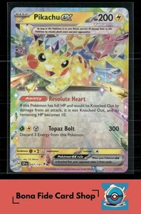 Pikachu ex #057/091 SV08: Surging Sparks Poke﻿mon NM 2023 - Bild 1 von 2