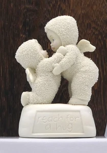 Dept 56 Snow Babies “Reach For A Hug” 2002 Vintage #56.69302 con caja ~ Envío GRATIS - Imagen 1 de 8