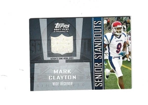 2005 Topps Draft Picks and Prospects Senior Standout Jersey #SSMC Mark Clayton H - Picture 1 of 2