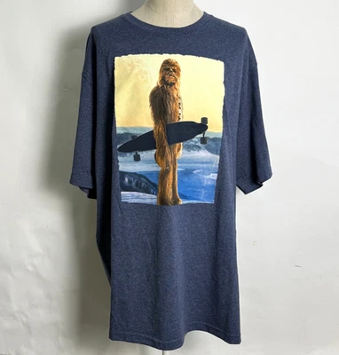 Camiseta para hombre Fifth Sun x Star Wars Chewbacca patines brezo azul marino talla 4XLT NUEVA Foto 1 de 3