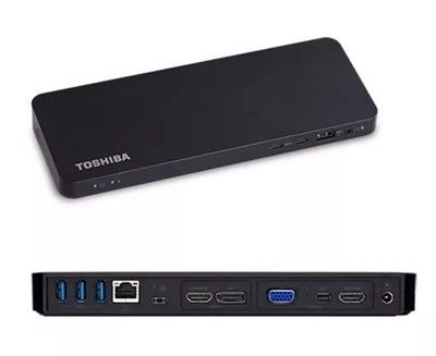 TOSHIBA THUNDERBOLT 3 Docking Station PA5281A-1PRP (WITHOUT POWER ADAPTER) - image 1 of 3