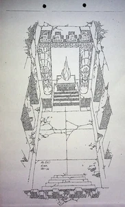 The Transformers 1984 G1 Production Series Background Layout Sunbow Productions - Picture 1 of 2