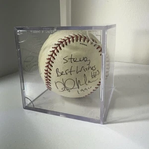 Hal Morris Autographed Baseball 1990 - Picture 1 of 3