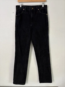 Wrangler Jeans Mens 32x34 Black 936BWK Cowboy Boot Cut Western Denim Rodeo Barn - Picture 1 of 5