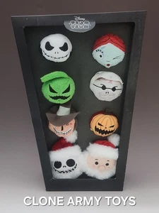 Disney Store Tsum Tsum Plush Set Nightmare Before Christmas Halloween 3.5 Sally - Picture 1 of 4