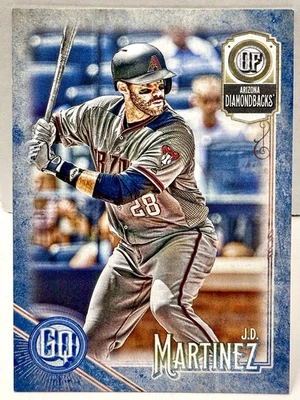 2018 Topps Gypsy Queen Indigo /250 JD Martinez #169 - Image 1 of 2