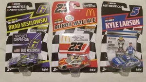 Nascar Authentics (3 Chase Pieces)... Keselowski, Larson, Wallace - Bild 1 von 5