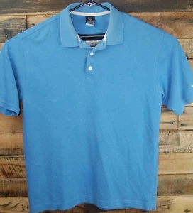 Nike Dri-Fit Men's Large  Polo Golf Short Sleeve Shirt - Collar Fade #KC158 - Picture 1 of 6