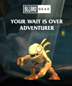 World of Warcraft WoW Bronze Murloc Pet Haustier Limitiert Promo Drrrdgl - Bild 1 von 6