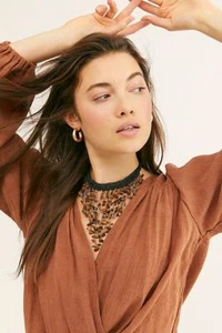 Collana collare Free People mare d'amore nuova con etichetta $48 - Foto 1 di 11