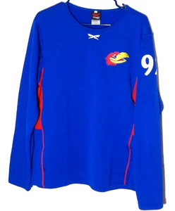 Kansas Jayhawks Langarm Pullover Shirt von Maxim Athletics, Größe Herren Large - Bild 1 von 9