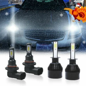For Subaru Outback 2000-2004 LED Headlight High/Low Beam Bulbs Combo Clear White - Bild 1 von 12