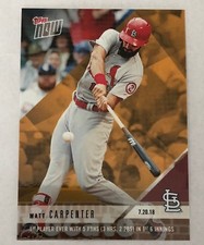 2018 Topps Now Matt Carpenter Road to Opening Day RTOD ~ BONUS CARD ~ PR 295