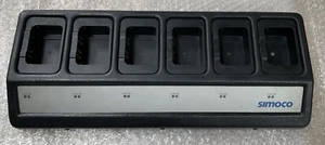 Simoco SRP-9180 series 6 Bay Charger (NO ADAPTER ONLY CHargeR) - Picture 1 of 6