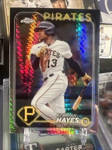 2024 Topps Chrome - Prism Refractor #285 Ke'Bryan Hayes - Picture 1 of 2