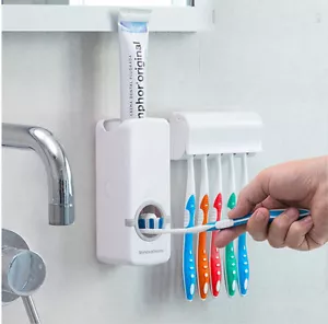InnovaGoods Zahnpastaspender und Halter - Bild 1 von 1