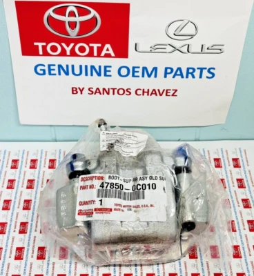 Pinza de freno izquierda derecha Toyota Tundra 08-15 Sequoia 2007-15 pieza original OEM Foto 1 de 4