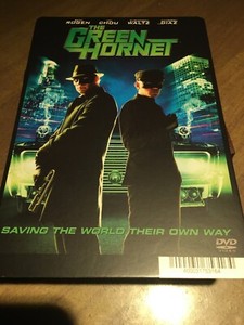 THE GREEN HORNET SETH ROGEN COVER ART MINI POSTER BACKER CARD (NOT a movie) 5x8
