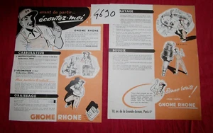 N°4690 / GNOME RHONE : prospectus technique "Ecoutez-moi" 1954 ?? - Picture 1 of 1