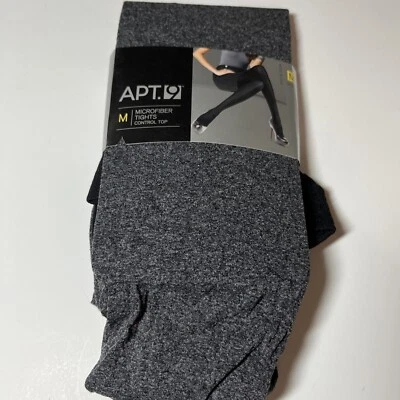 Apt. 9 Medias de control de microfibra 1 par - gris - Talla M Se ajusta a 5'11" & 165# Foto 1 de 4
