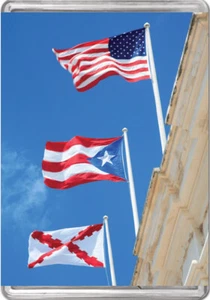 Pigment & Farbton Flaggen von Puerto Rico MiniPix® Puzzle 140-teiliges Puzzle - Bild 1 von 2