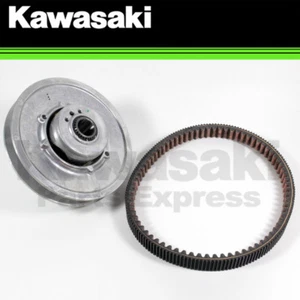 NEW 2001 - 2019 GENUINE KAWASAKI MULE 4000 4010 DRIVEN CLUTCH & CLUTCH BELT - Picture 1 of 2