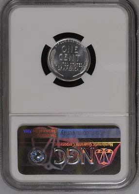 1943-S NGC MS68+ "PLUS" $35,000 PCGS Price Guide! Lincoln Wheat Cent STEEL 1C - Image 1 of 4
