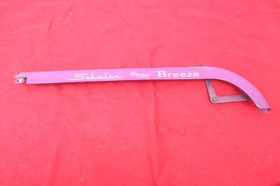 Винтаж 1968 Schwinn Breeze Deluxe Фиолетовая Защита Цепи 26 дюймов Колесо Велосипеда - Изображение 1 из 4