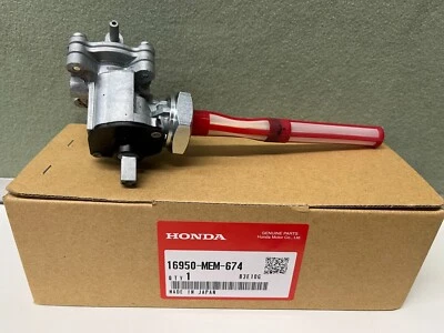 Honda OEM Fuel Valve Petcock On Off Switch VTX1300C/R/S/T 16950-MEM-674 New - Image 1 of 2