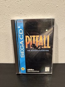 Pitfall The Mayan Adventure Sega CD Complete CIB With Foam  Tested!