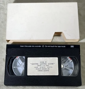 Ice-T Gotta Lotta Love Priority RARE PROMO 1993 VHS - Picture 1 of 7