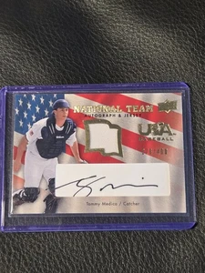 2008 Upper Deck USA National Team Black Ink Jersey Tommy Medica Auto 276/400   - Bild 1 von 3