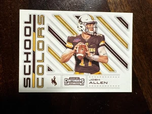 2018 Panini Contenders Draft Picks - Colori Scuola Josh Allen #3 (RC) - Foto 1 di 2