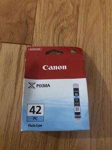 Canon Photo Cyan Ink 42 CLI-42PC New in Box 13 ml - Picture 1 of 4