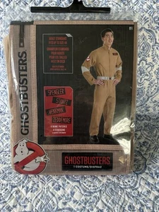 Adult Ghostbusters Halloween Costume Licensed Standard Size Fits Up to 44 NEW - Picture 1 of 5