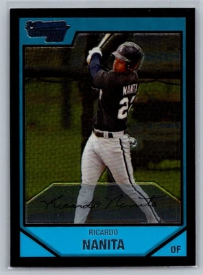 2007 Bowman #BC82 Ricardo Nanita Chrome Prospects - Image 1 of 2