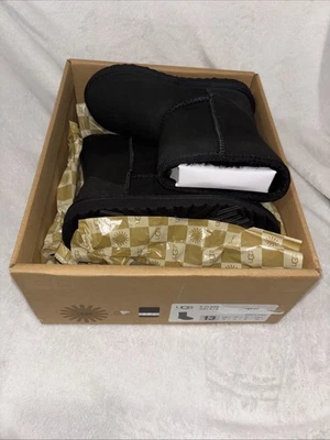 Ugg Australia K Classic Boots 5251 K / Black Size 13 BNIB - Image 1 of 4