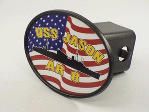 USS JASON AR 8 Hitch Cover Military USN U S Navy - Picture 1 of 2