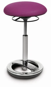 Arbeitshocker Drehhocker Stehhilfe Topstar Sitness High Bob chrom violett - Bild 1 von 1